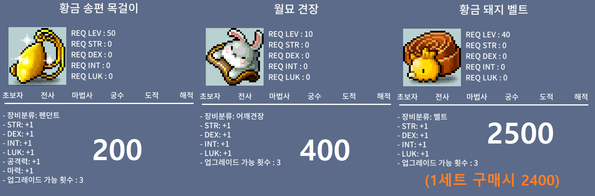 황금돼지벨트 / 2500만