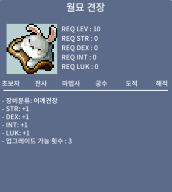 [판매완료] 월묘 견장 / 150 / 팝니다