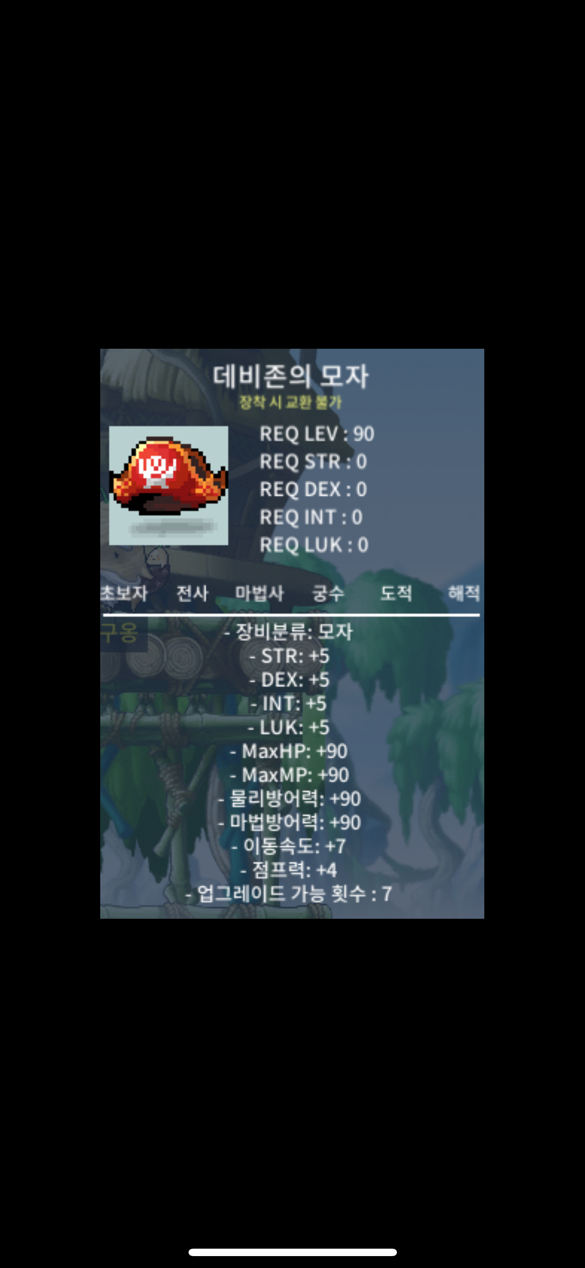 데비존 모자 1000 팔아여 / 10000000