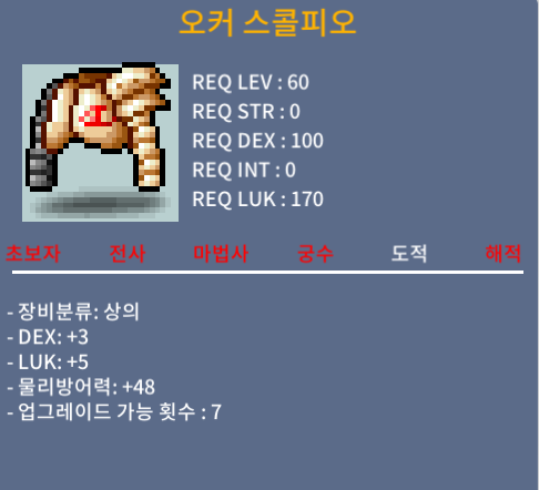 60제 상의 / 220만 / 덱3 럭5 / https://open.kakao.com/o/sC2PgDVf