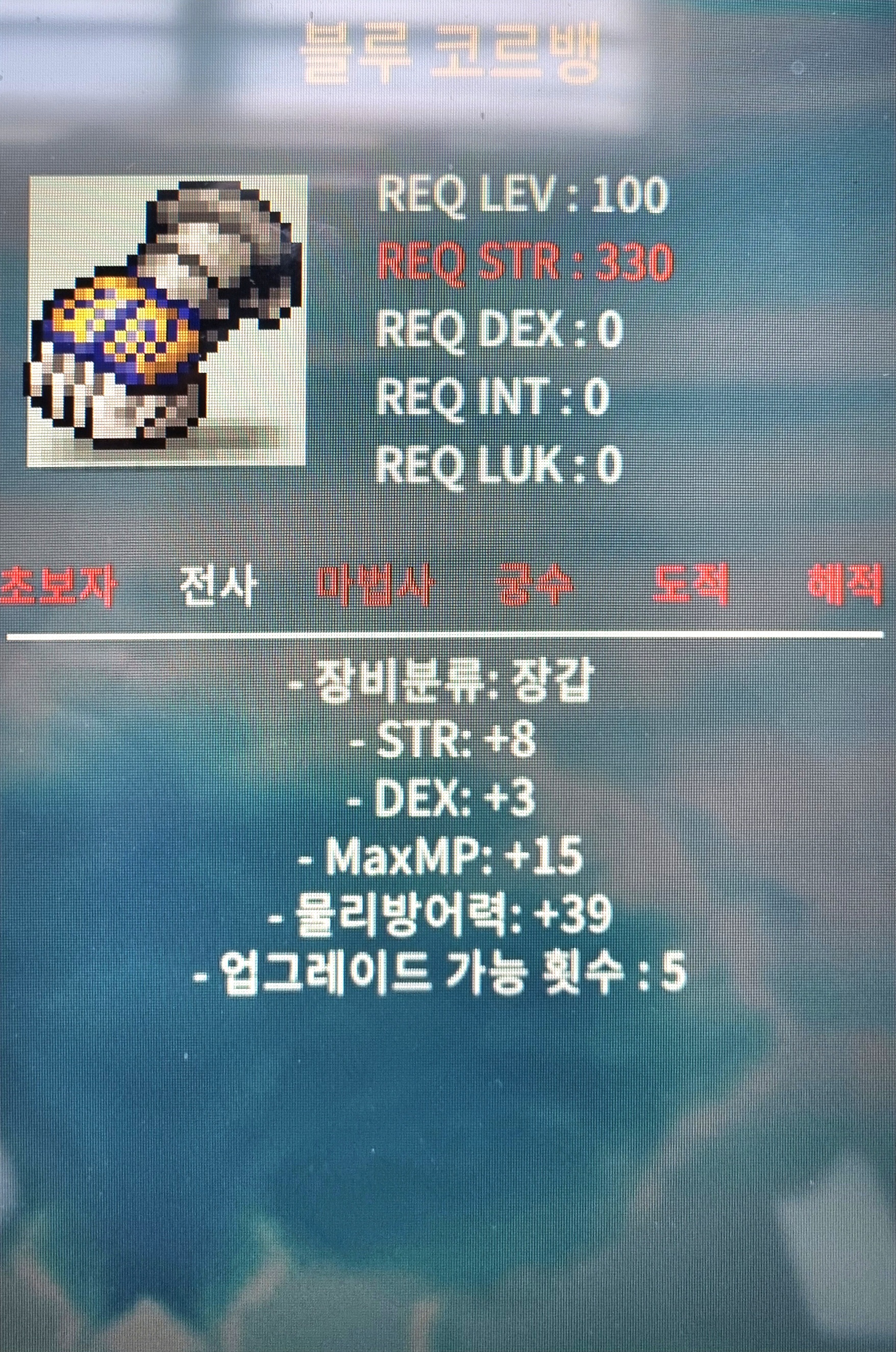 합 11 블루 코르뱅 / 2500만