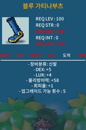 블루 가티나부츠 합9 / 400 / 덱5 럭4 / https://open.kakao.com/o/sAifHNZf