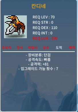 칸디네 / 900 / 4상옵 노작 (공81) / 오픈채팅