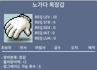 [노목, 노가다목장갑] 방+2 중옵 노목 2개 개당 90판매합니다.