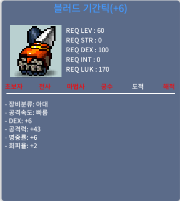 블러드 기간틱 / 900만 / 덱6 공43 / 챗 댓 쪽