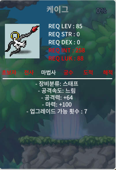중옵 케이그 / 140 / 마력100 / https://open.kakao.com/o/sY2US2Xf