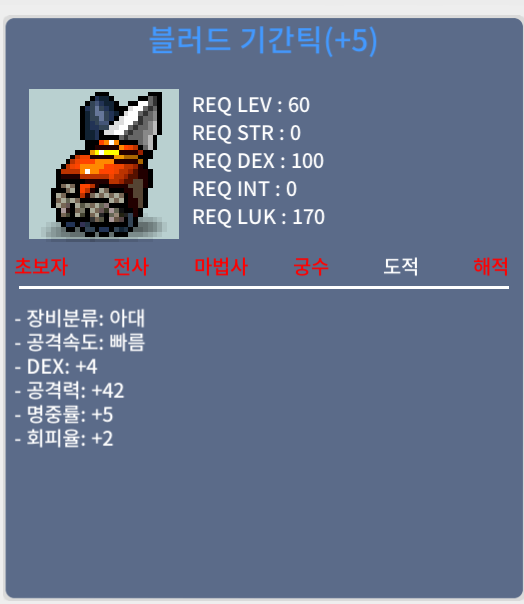 블러드 기간틱 /덱4 공42 /600ㅍ / 600