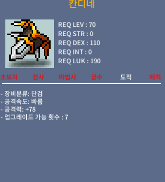 칸디네 1상옵 / 100만
