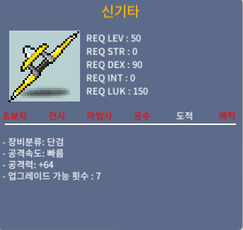 [판매완료] 신기타 / 공2상옵/ 공64 ㅍㅍ