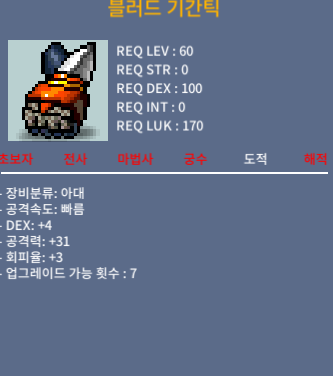 블러드 기간틱 / 80만 / 덱4 공31 / 채팅