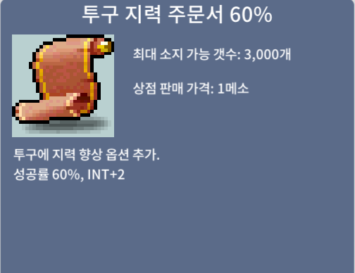 투지 60% / 1600만 / 2장 / 채팅