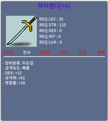 하이랜더 / 500 / 6명작
