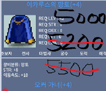 힘8 이카루스의 망토 / 4999만원 /힘8 급쳐팝니다.