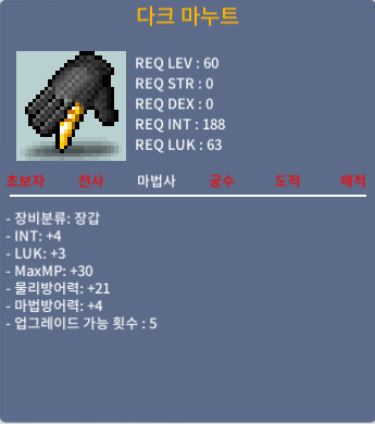 다크마누트 / 300만원 / 합7