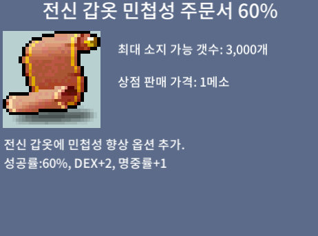 전민60% / 3장 / 장당 250