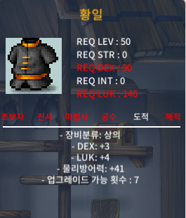 황일 / 35 / 50제 합7 덱3 럭4