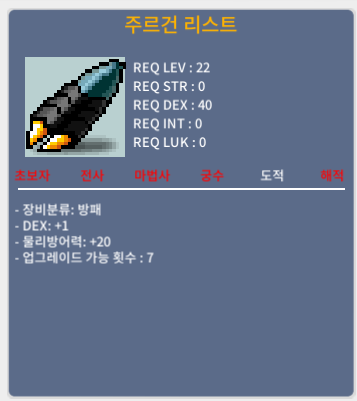 주르건 리스트 / 300만원 / 덱1 노작 / 채팅이나 댓글주세요~