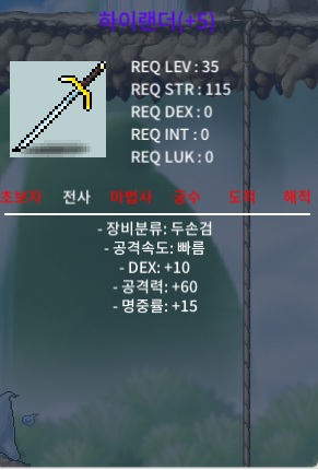 5명작 하이랜더 10/60/15 / 300만 / 챗주세요