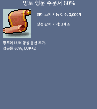 망행60퍼 / 500