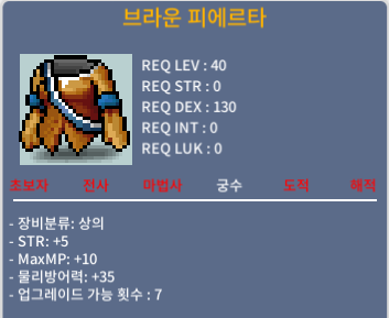 브라운 피에르타 / 50 / 힘5 / https://open.kakao.com/o/sgBHgGWf