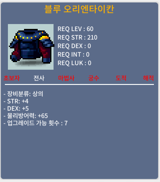 블루 오리엔타이칸 / 80만 / 합 +9