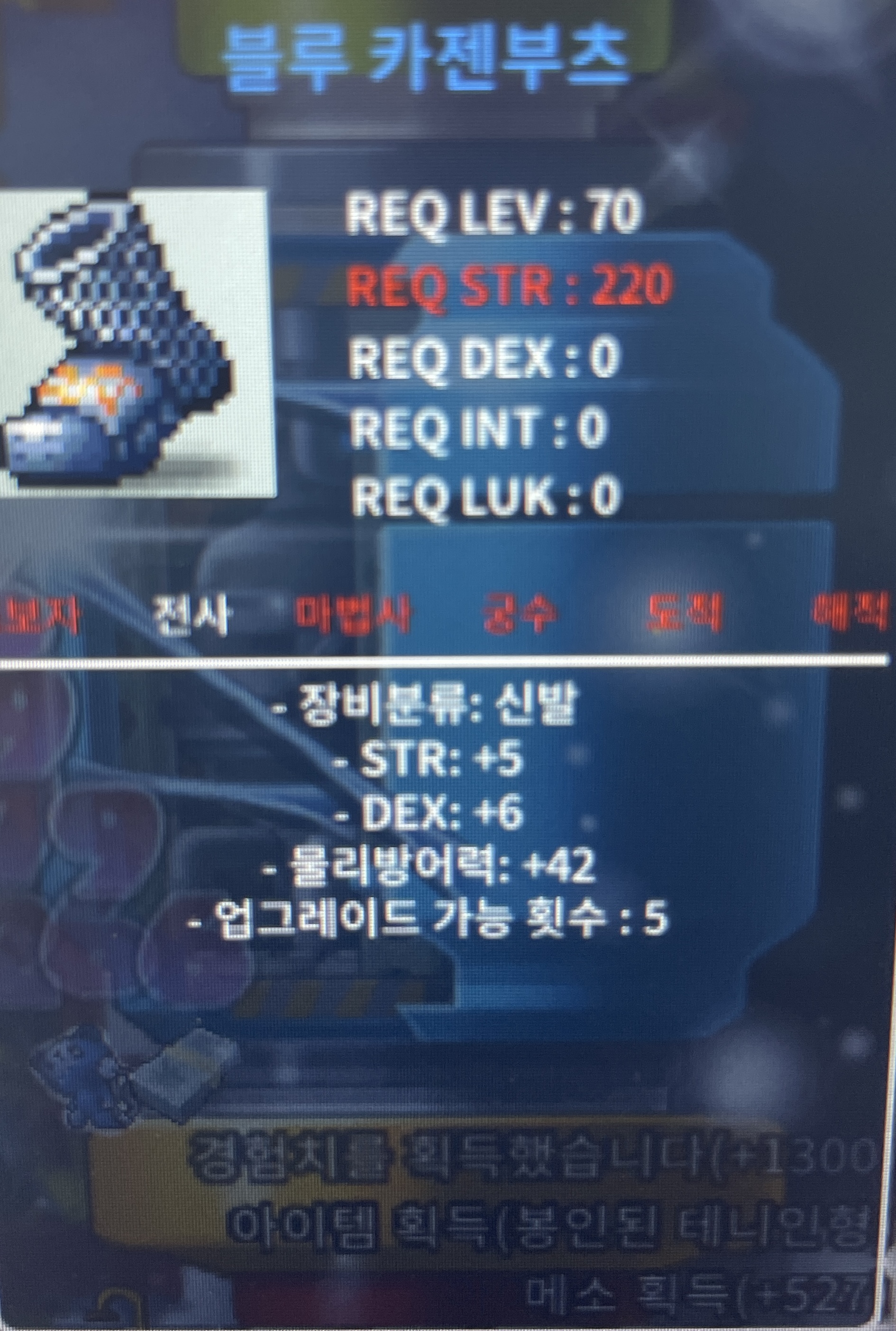 70제 블루카젠부츠 노작 합11(힘5,덱6) / 1500만 / https://open.kakao.com/o/s29lYUfg