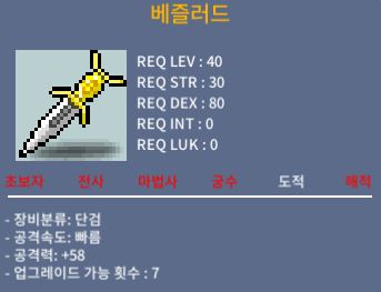 3상옵 베즐러드 팝니다 / 50만 / 공58 40제 단검