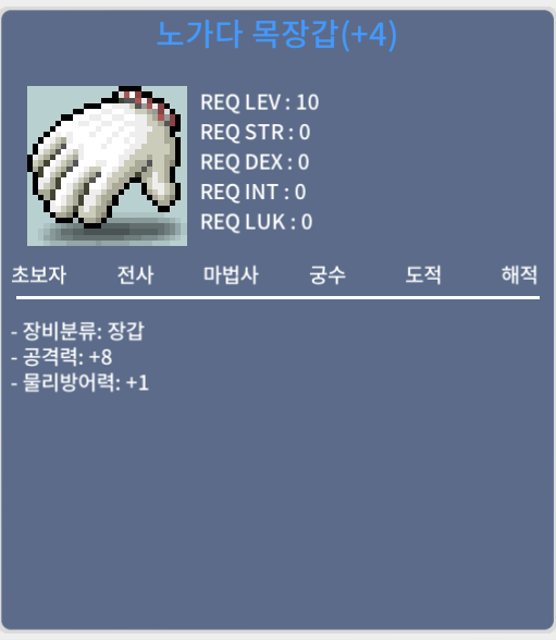 (판완)노가다 목장갑 / 1200 / 공8노목