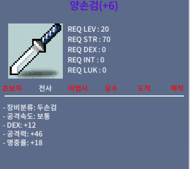 20제 6명작 양손검 / 120 / https://open.kakao.com/o/smSIBLUf