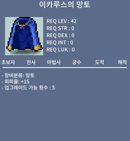 이카루스의 망토 / 250만 / 노작 회피 이카 / 챗 쪽