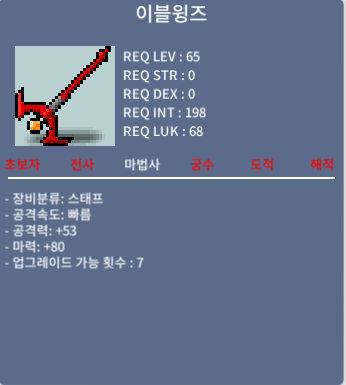 이블윙즈 / 120 / 중옵 2개 팝니다 / 채팅이나 쪽지주세요