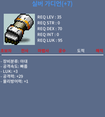 럭3 공29 실버 떡가디언 팝니다 / 700000 / 채팅