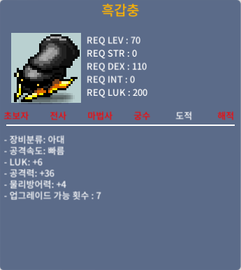 흑갑충 / 1500 / 럭6 공36 2상 / https://open.kakao.com/o/sTGv2Rjb