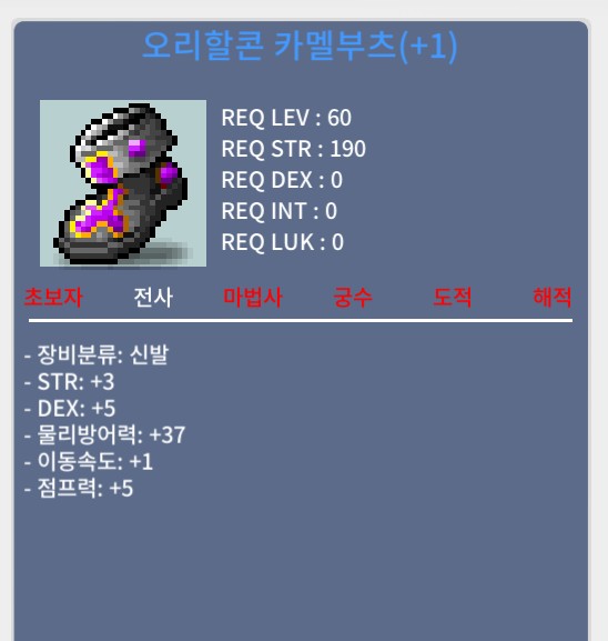 60제 합8 신발 / 300만원