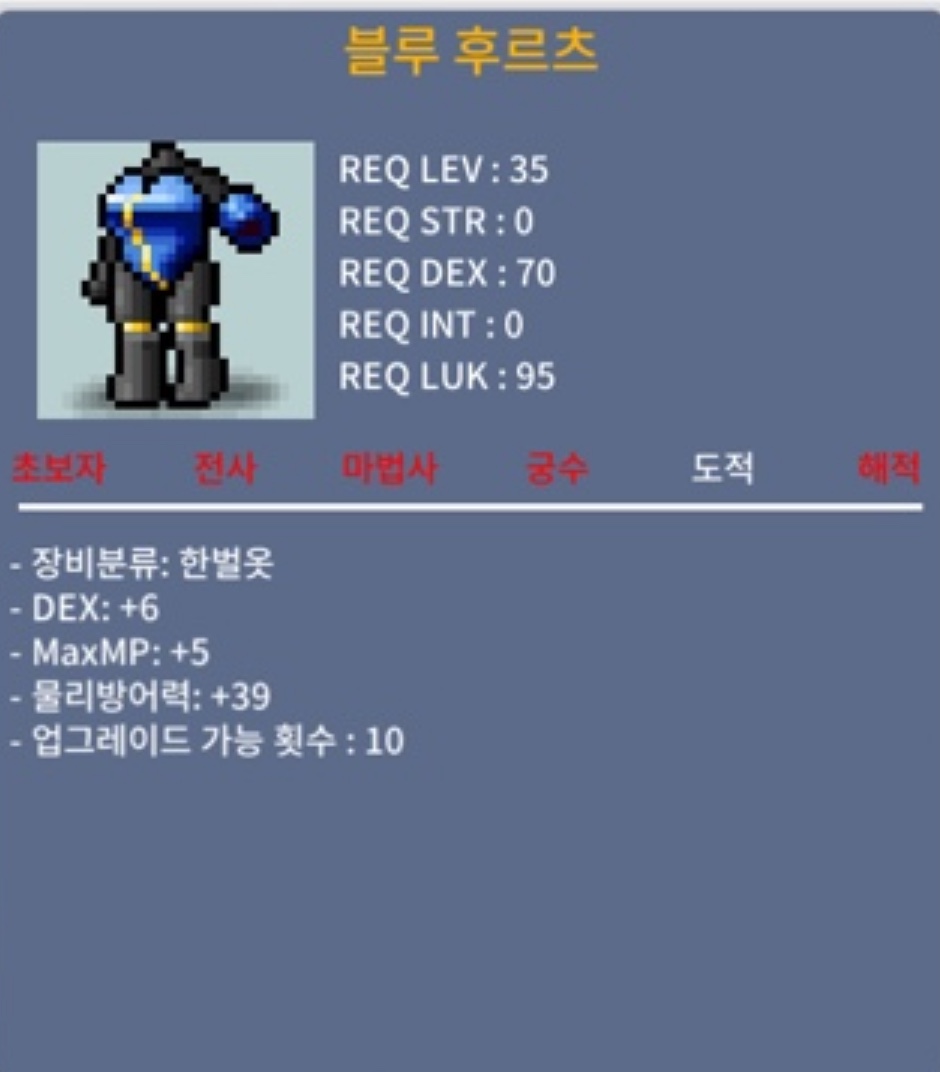 블루후르츠 / 450,000메소 / 렙제35, 노작, 덱스6, MaxHP:5,물방39 / https://open.kakao.com/o/squvwsUf 또는 채팅 및 쪽지 부탁드립니다.