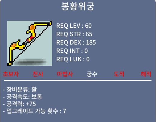 봉황위궁 / 공75 중옵 / 40만