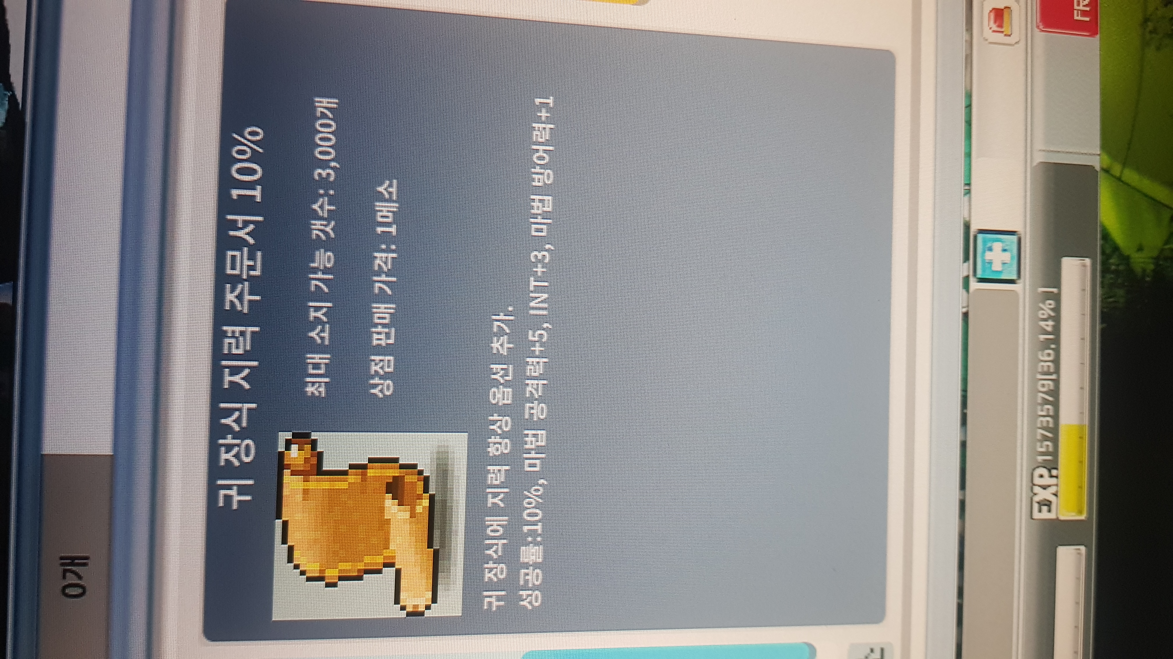 귀지10퍼 1장 900팜 / 900 / 귀장식 지력10퍼 1장 / https://open.kakao.com/o/gJUk1cUf