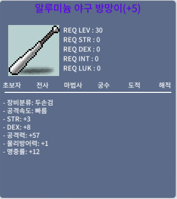 알루미늄방망이 공10퍼 1작 명60퍼 4작 / 300만 / 공10퍼 1작, 명60퍼 4작 방망이 팔아요! / 채팅 주세여