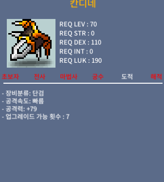 칸디네 2상옵 팝니다 공79 / 120만
