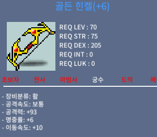 골든 힌켈 / 1500 / 공93