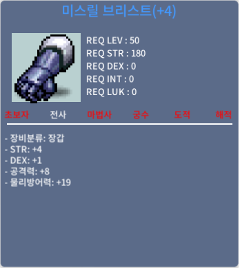 합5 공8 50제 장갑 / 2100만