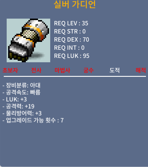 실버가디언 / 15 / 합22 / 오픈톡