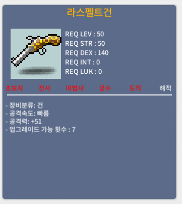 라스펠트건 2상옵 팔아요 / 900,000 / https://open.kakao.com/o/szVvKmVf 연락주세요 / 품목 말해주세요! / 채팅도 받습니다.