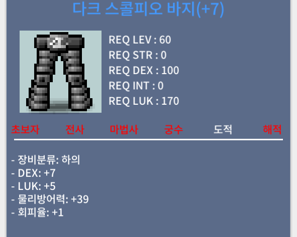 도적 60제 하의/1700/합12(덱7,럭5)/댓 or 쪽지 / 17,000,000