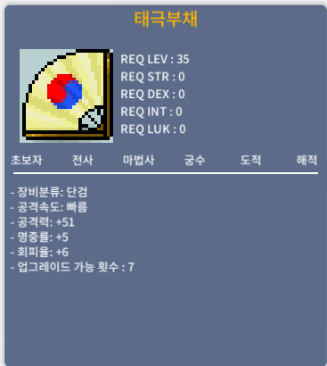 태극부채 공51 노작 / 200000 / 1상옵 / https://open.kakao.com/o/sF5I8W0f