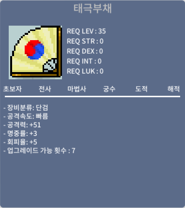 태극부채 / 태부 / 300000 / 공51 1상 / https://open.kakao.com/o/sjKNCmDe
