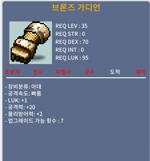 브론즈 가디언 / 20 / 35제 아대 상옵 / 오픈 톡 주세요