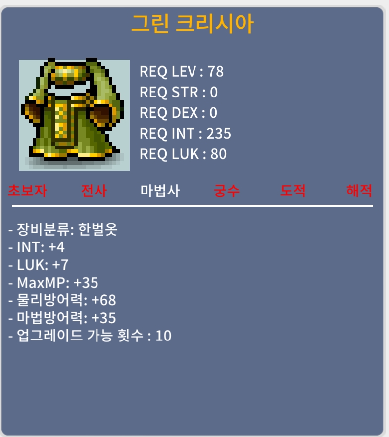 그린 크리시아 / 280만 / 합 11 / 채팅