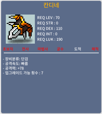 칸디네(여러개있음) / 60 / 1상옵 / 오픈챗 & 쪽지 & 채팅